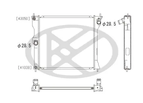 Радиатор KOYORAD PL032300