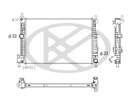 Радіатор KOYORAD PL063331