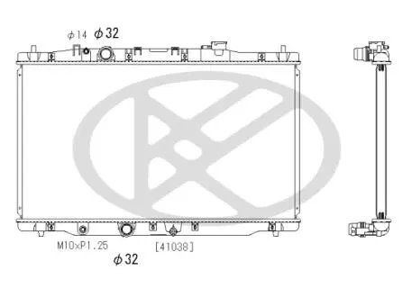 Радиатор KOYORAD PL083161
