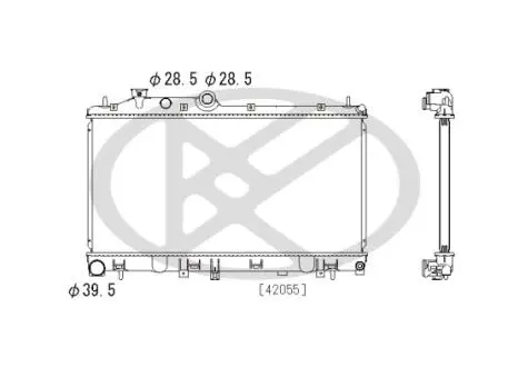 Радиатор KOYORAD PL092532