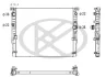 Радіатор двигуна (акпп) KOYORAD PL423361R (фото 1)