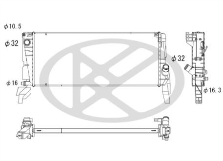 Радиатор KOYORAD PL423628