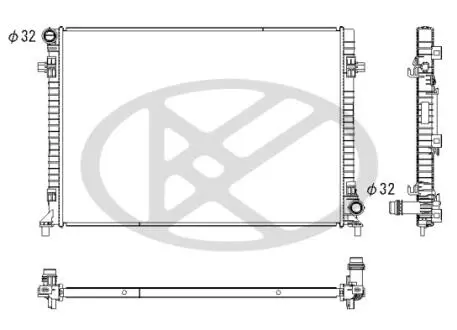 Радіатор KOYORAD PL453530