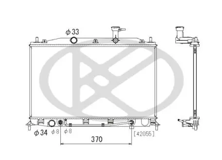 Радіатор KOYORAD PL812387
