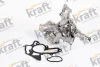 Водяной насос Opel Astra H-Corsa 1.0-1.4 Dohc KRAFT 1501802 (фото 2)