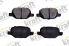 Колодки гальмові дискові 23517 KRAFT 6013040 (фото 1)