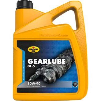 Масло трансмиссионное Gearlube GL-5 80W-90 5л KROON OIL 01325