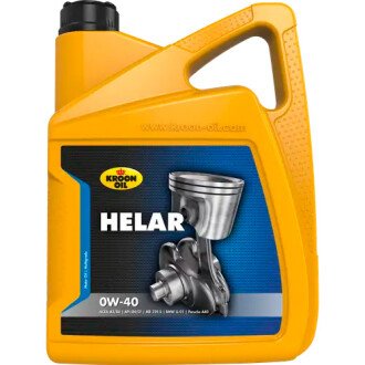 Моторное масло Helar 0W-40 5л KROON OIL 02343