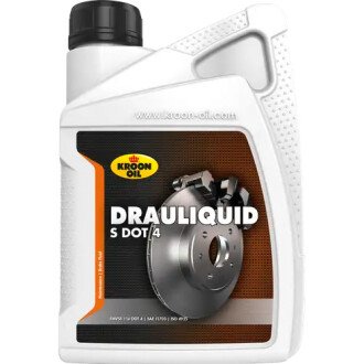 Жидкость тормозная Drauliquid-S DOT 4 1л KROON OIL 04206