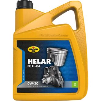 Моторное масло Helar FE LL-04 0W-20 5л KROON OIL 32498