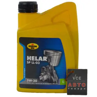 Моторное масло Helar SP LL-03 5W-30 1л KROON OIL 33094