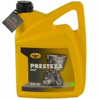 Моторное масло Presteza MSP+ 5W-30 5л KROON OIL 33229