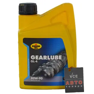 Олива трансмісійна Gearlube GL-4 80W-90 1л KROON OIL 33480