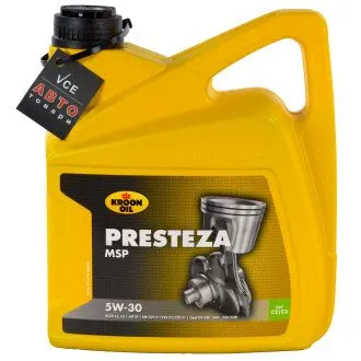 Моторна олива Presteza MSP+ 5W-30 4л KROON OIL 35137
