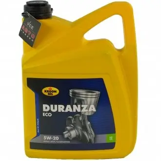 Моторное масло Duranza ECO 5W-20 5л KROON OIL 35173