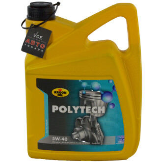 Моторна олива PolyTech 5W-40 5л KROON OIL 36140