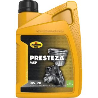 Моторное масло Presteza MSP 0W-20 1л KROON OIL 36495