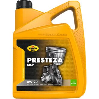 Моторное масло Presteza MSP 0W-20 5л KROON OIL 36497