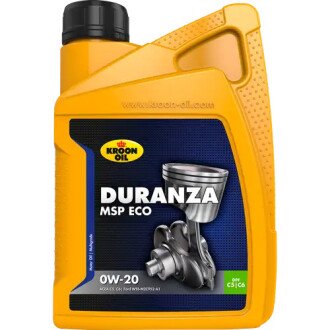 Моторное масло Duranza MSP ECO 0W-20 1л KROON OIL 37125