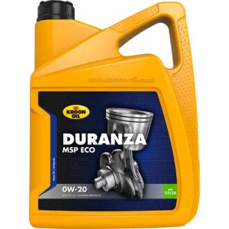 Моторное масло Duranza MSP ECO 0W-20 5л KROON OIL 37126