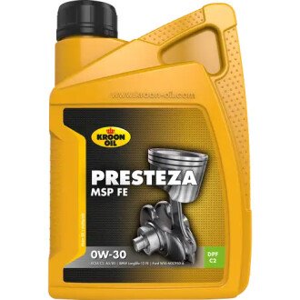 Моторное масло Presteza MSP FE 0W-30 1л KROON OIL 37319