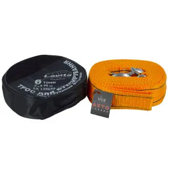 Трос буксировочный 6 т, 5 м х 60 мм, полипропилен LAVITA 139650