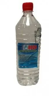 Вода дистильована 1л ЛЕГІОН-МЕДІА DISTILLEDWATER1L