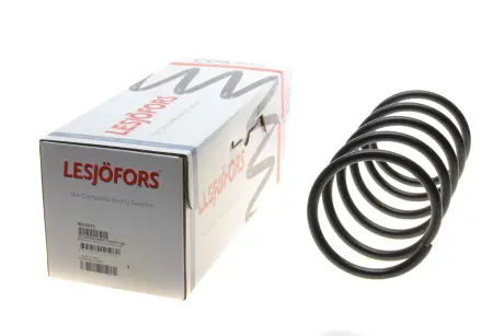 Пружина (передняя) peugeot partner 1.9d 02-15 (автофургон/микроавтобус) (авто без конд..) LESJOFORS 4015671