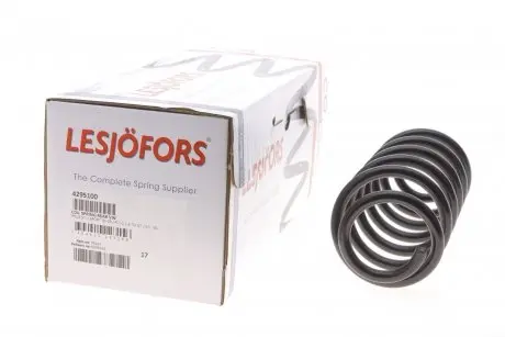 Пружина (задняя) vw polo 01- (нах.зад.врем.) (вар. оснастка gt) LESJOFORS 4295100