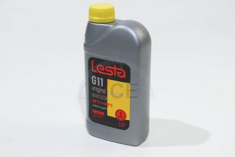 Антифриз g11 -35 готовий жовтий (1л) LESTA L001035G11Y (фото 1)