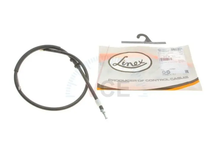Фото 1 - Трос, стоянкове гальмо LINEX 09.01.68 Трос, стоянкове гальмо LINEX 09.01.68 (фото 1)