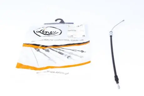 Трос ручника (передній) Citroen C8/Peugeot 807 05- (500/395mm) LINEX 09.01.81