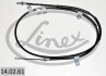 Трос ручника LINEX 14.02.61 (фото 1)