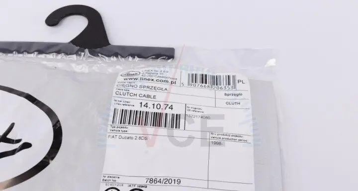 Трос, управление сцеплением LINEX 14.10.74 (фото 1)