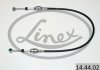 Трос, ступенчатая коробка передач LINEX 14.44.02 (фото 2)