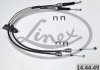 Трос, ступенчатая коробка передач LINEX 14.44.49 (фото 2)