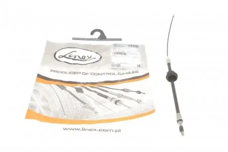 Трос стояночного гальма передн/середн Лів/Прав (502мм) NISSAN PRIMASTAR OPEL VIVARO A RENAULT TRAFIC II 1.9D-2.5D 02.01- LINEX 32.01.81
