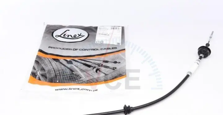 Фото 1 - Трос, управління зчепленням LINEX 38.10.09 Трос, управління зчепленням LINEX 38.10.09 (фото 1)