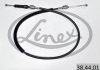 Трос, ступінчаста коробка передач LINEX 38.44.01 (фото 2)