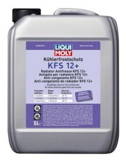 Антифриз концентрат kuhlerfrostschutz kfs 12+ 5л LIQUI MOLY 21146