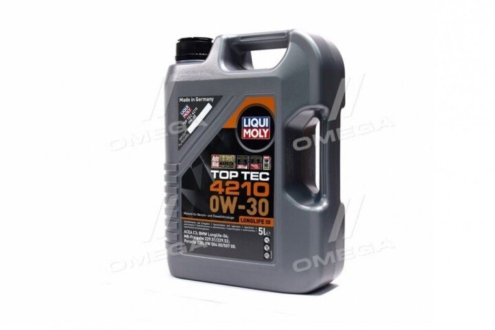 Олива 0W-30 TOPTEC 4210 5л LIQUI MOLY 21605 (фото 1)