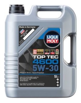 Олива 5W-30 TOPTEC 4600 5л LIQUI MOLY 2316