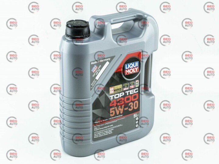 Масло моторное Top Tec 4300 SAE 5W-30 5Л LIQUI MOLY 2324 (фото 1)