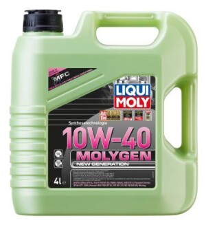 Lm 4л molygen new generation 10w-40 моторне масло LIQUI MOLY 8538