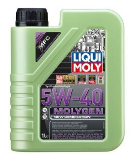 Масло 5W-40 MOLYGEN NEW GENERATION 1л LIQUI MOLY 8576