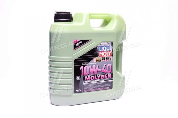 Моторное масло molygen new gen. 10w-40 (api sl/cf, acea a3/b4) 4л LIQUI MOLY 9060/8538 (фото 1)