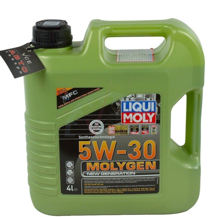 Масло моторне molygen new generation 5w-30 4л LIQUI MOLY 9089 (фото 1)