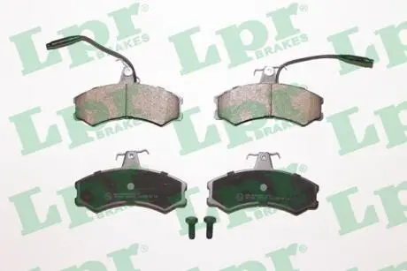 Комплект тормозных колодок, дисковый тормоз LPR 05P012