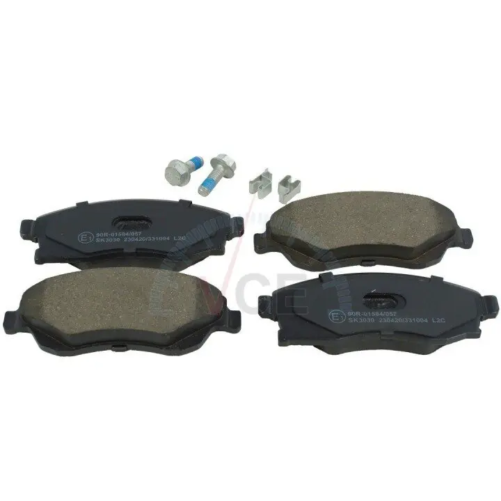 Комплект тормозных колодок, дисковый тормоз LPR 05P1004 (фото 1)