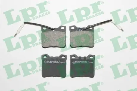 Комплект тормозных колодок, дисковый тормоз LPR 05P1134